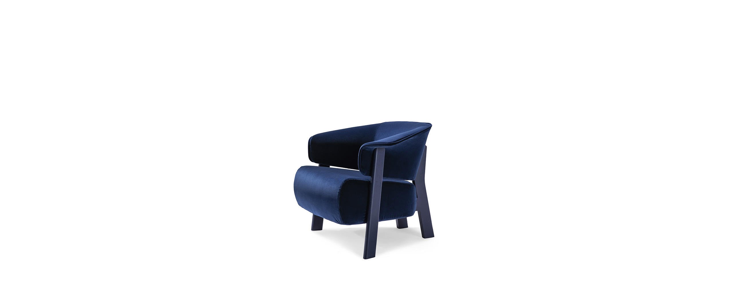 Back-Wing Armchair, Wood, Foam and Fabric by Patricia Urquiola for